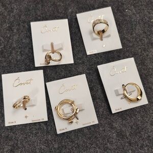Cove Gold Women's Ring Set